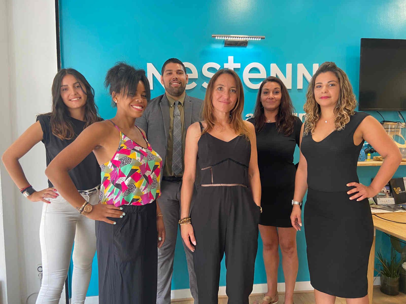 Photo de l'équipe de l'agence